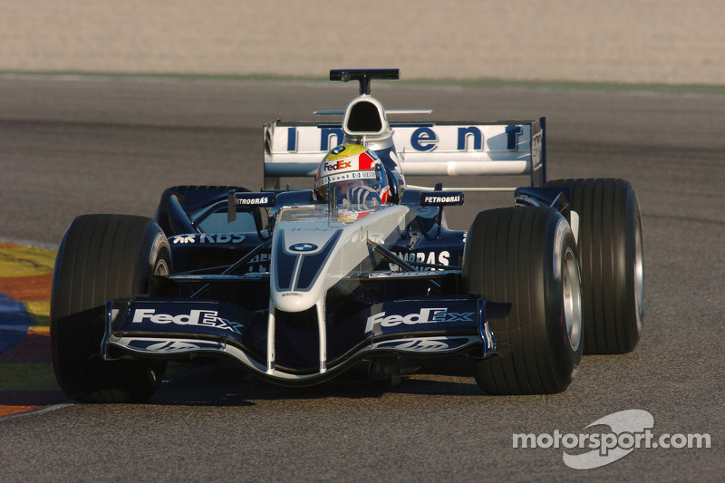 Mark Webber test ediyoryeni Williams BMW FW27