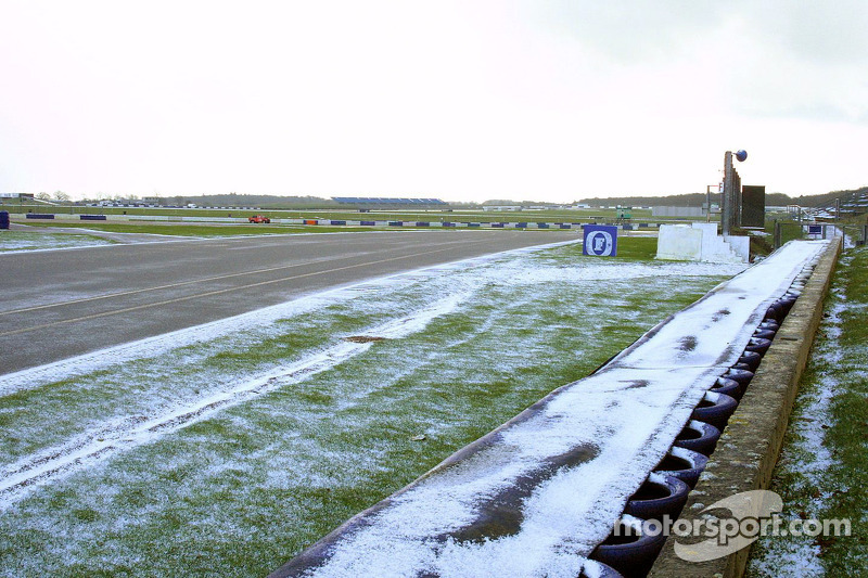 Neve em Silverstone