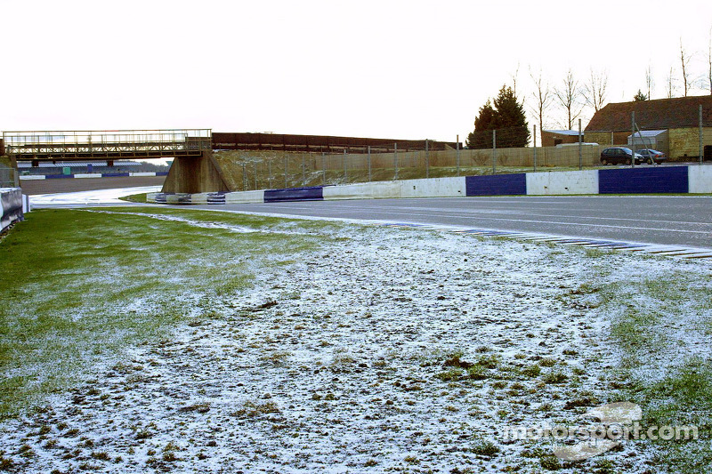Neve em Silverstone