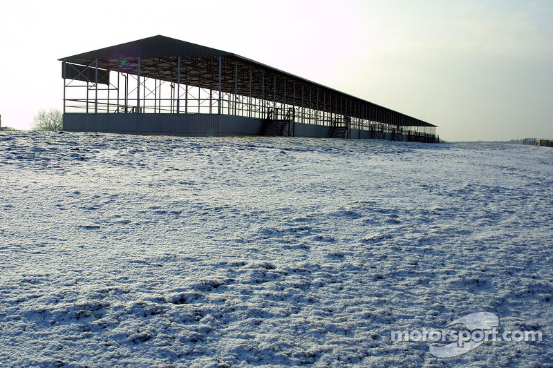 Neve em Silverstone