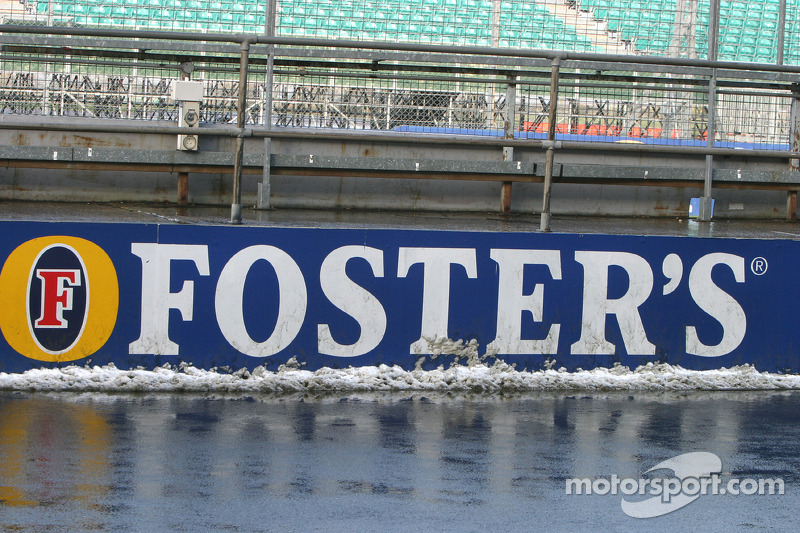 Neve em Silverstone