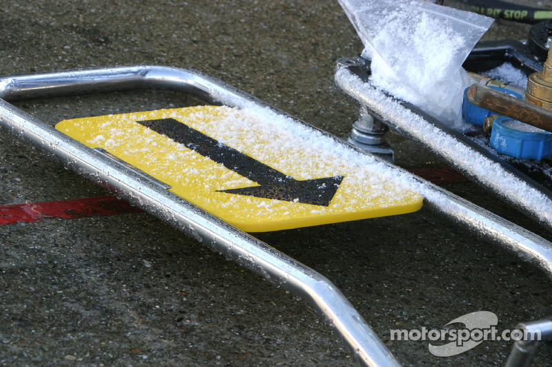 Neve em Silverstone