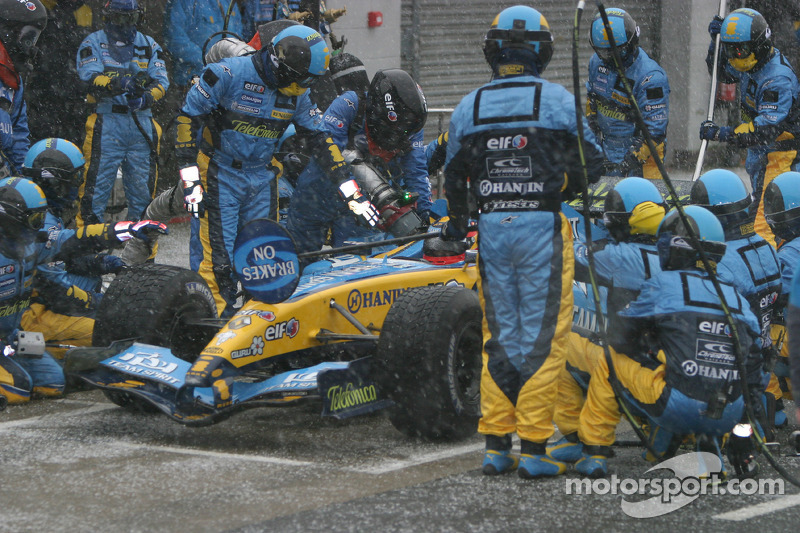 Pitstop Fernando Alonso