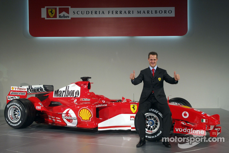 Presentación del Ferrari F2005 de 2005