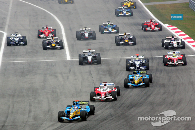 Fernando Alonso precede Jarno Trulli