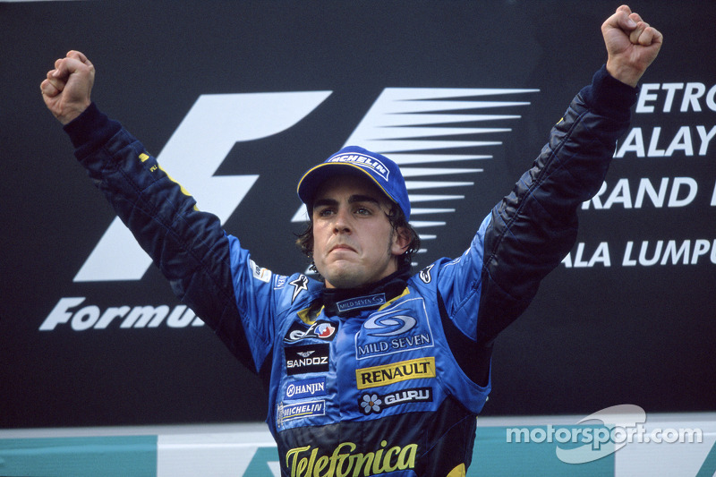 Fernando Alonso: 3 dobogó