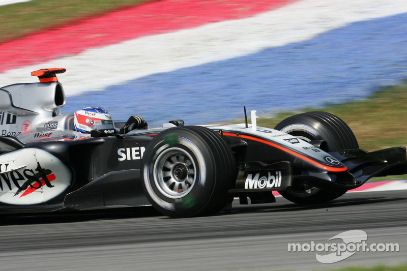 Kimi Raikkonen (pictured) and Hamilton have two fastest laps each at Sepang