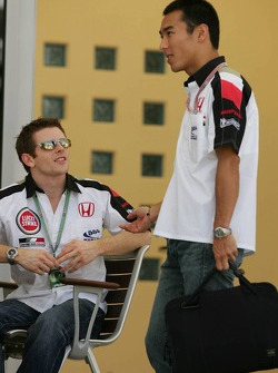 Anthony Davidson and Takuma Sato