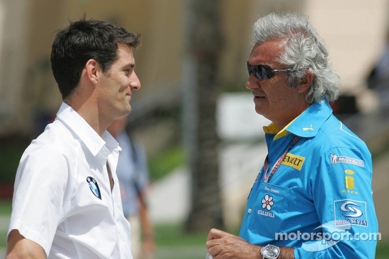 Mark Webber ve Flavio Briatore