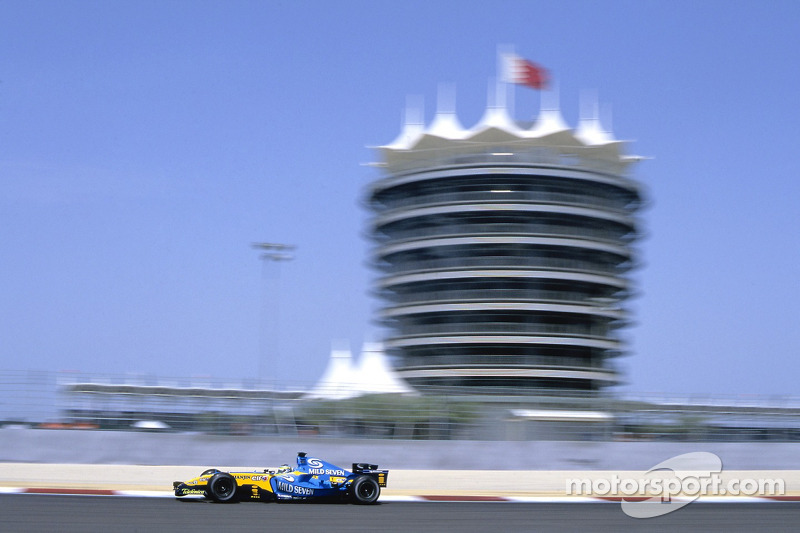 41.9 °C fue la temperatura en el gran premio de Bahrein en el año 2005, siendo la carrera más caliente en la historia de la F1.