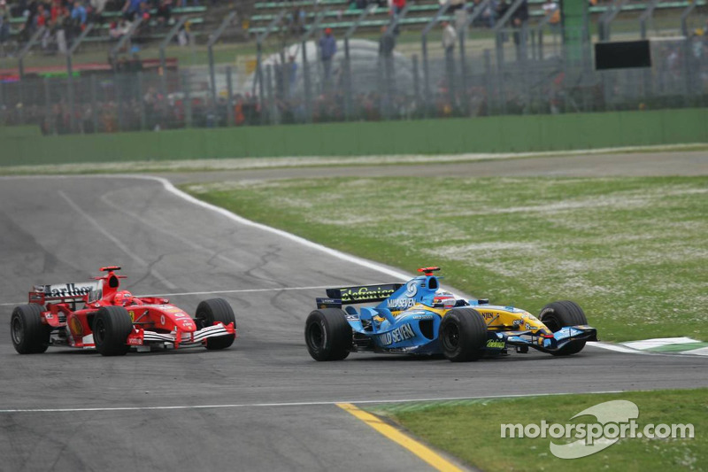 Fernando Alonso e Michael Schumacher