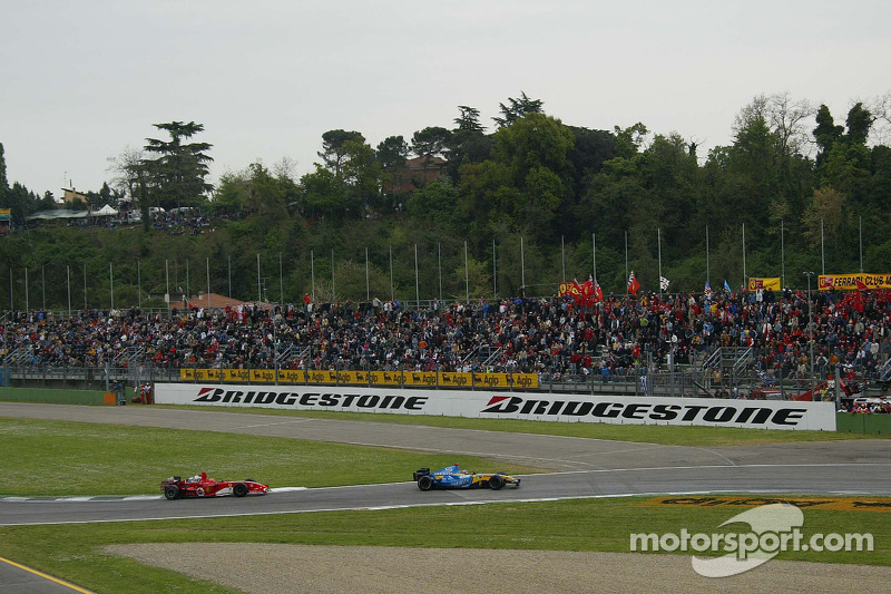 Fernando Alonso y Michael Schumacher