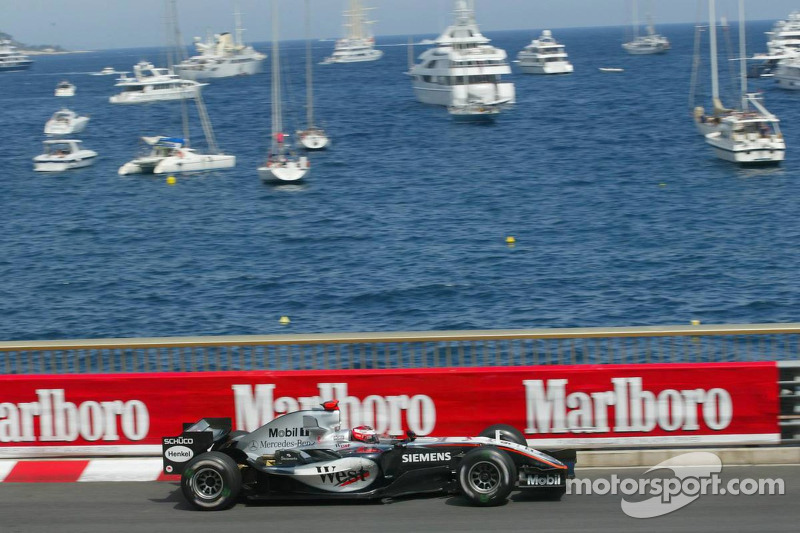 Kimi Räikkönen pendant la course