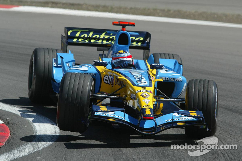 2005 - Nürburgring: Fernando Alonso, Renault R25