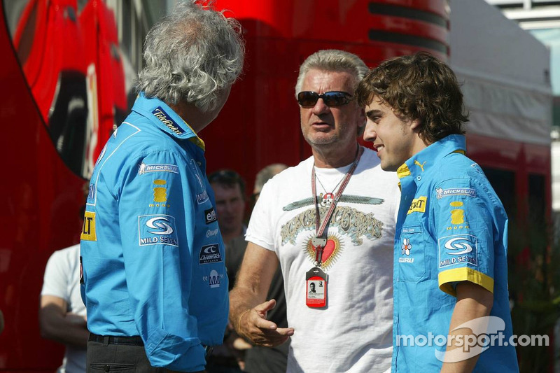 Flavio Briatore, Willi Weber ve Fernando Alonso