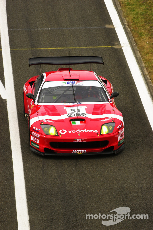 #51 BMS Scuderia Italia Ferrari 550 Maranello: Christian Pescatori, Fabrizio Gollin, Miguel Ramos