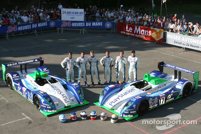 #16 Pescarolo Sport Pescarolo Judd: Emmanuel Collard, Jean-Christophe Boullion, Erik Comas, #17 Pesc