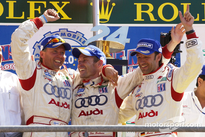 2005: JJ Lehto, Marco Werner, Tom Kristensen