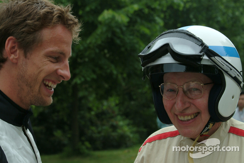 John Surtees and Jenson Button