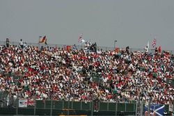 Una gran multitud en Silverstone