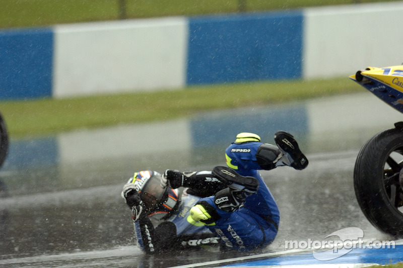 Accidente de Marco Melandri