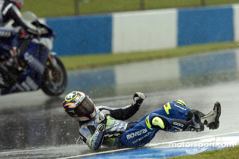 Accidente de Marco Melandri