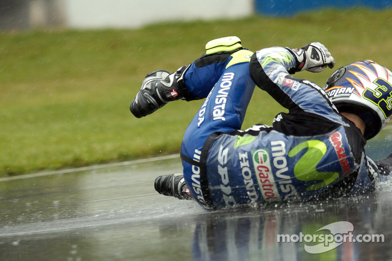 Accidente de Marco Melandri
