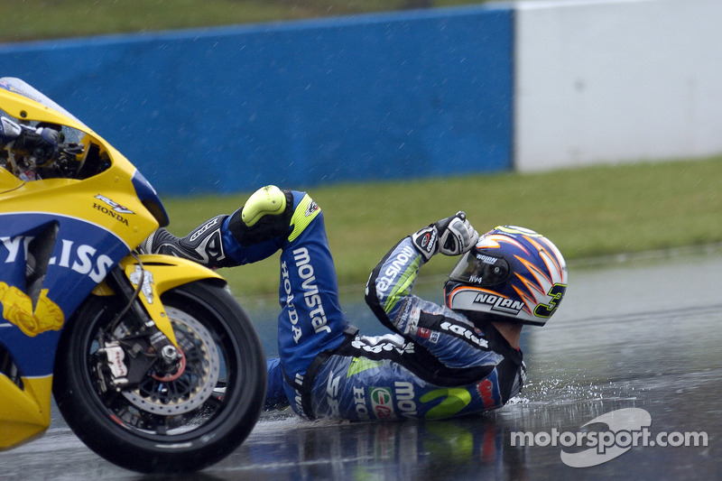 Accidente de Marco Melandri