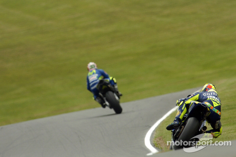Valentino Rossi y Marco Melandri
