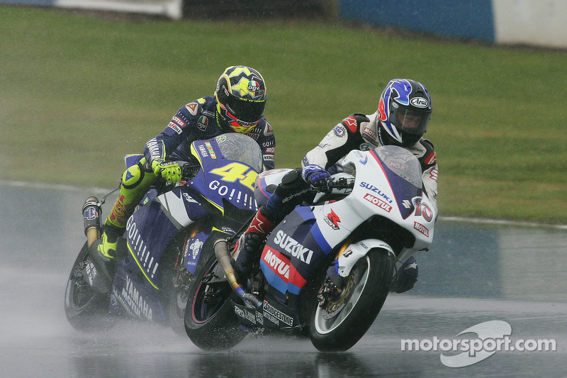 Kenny Roberts y Valentino Rossi