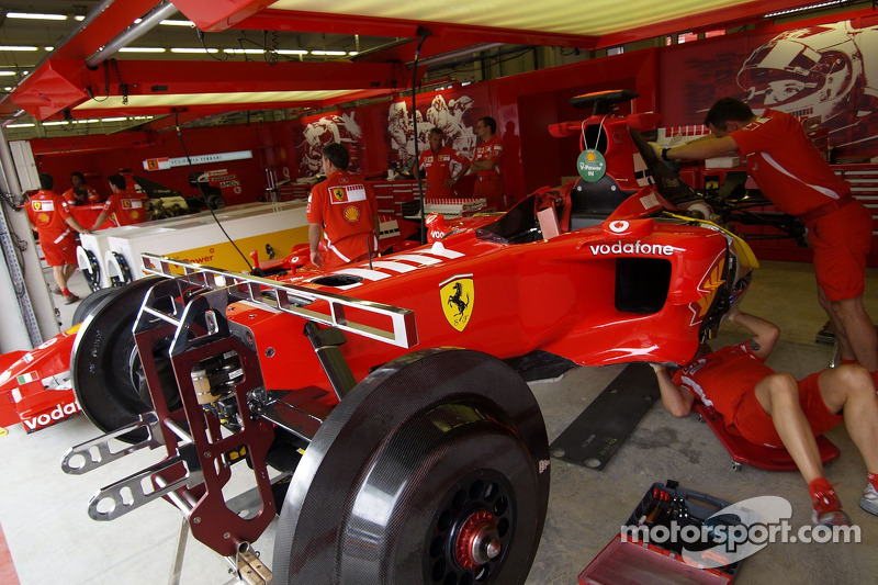 Pitstop antrenmanı Ferrari
