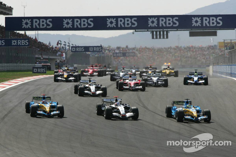 Start: Giancarlo Fisichella lierliği Kimi Raikkonen ve Fernando Alonso'dan geri alıyor