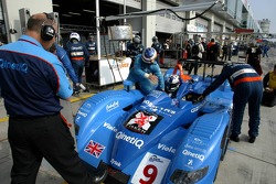 Pitstop practice for #9 Team Jota Zytek 04S - Zytek: Sam Hignett, John Stack, Gregor Fisken