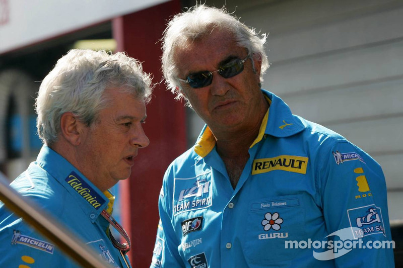 Pat Symonds and Flavio Briatore