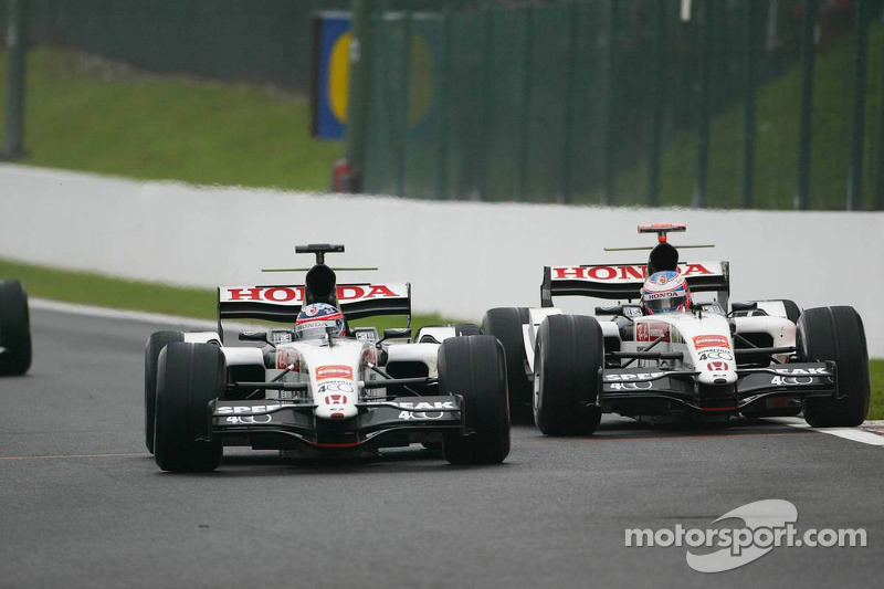 Takuma Sato ve Jenson Button