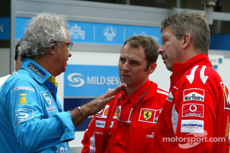 Flavio Briatore, Stefano Domenicali ve Ross Brawn