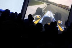 World championship celebrations at Enstone with Renault F1 team