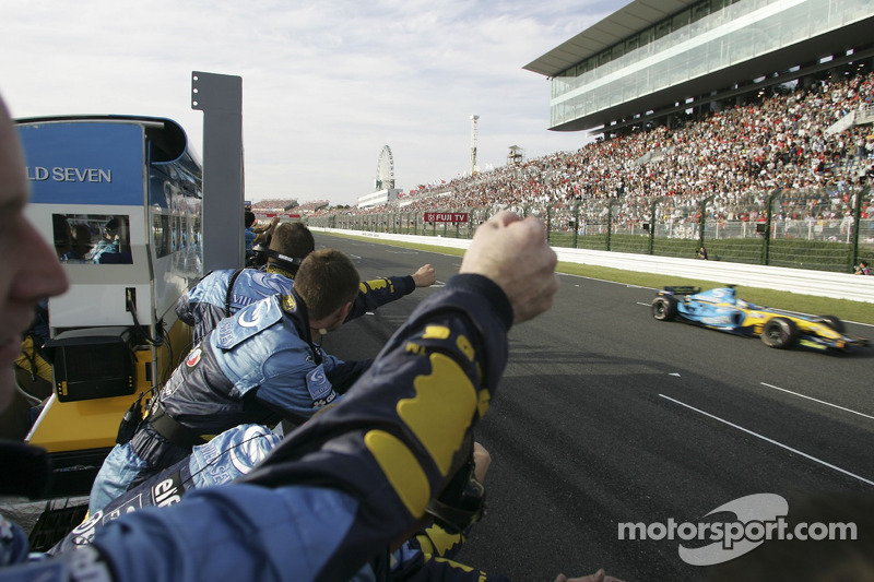 Giancarlo Fisichella ocupa el segundo lugar