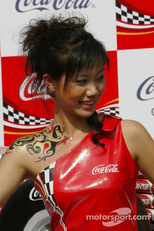 Una belleza en el paddock