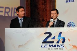 Gerard Neveu, Presidente da WEC e Pierre Fillon, Presidente da ACO