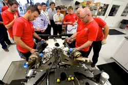 Engineer with the Nissan GT-R LM NISMO