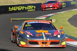 #33 Clearwater Racing Ferrari F458 Italia GT3: Mok Weng Sun, Toni Vilander, Matt Griffin