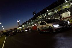 Safety car ready for the start