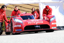 Olivier Pla tests the Nissan GT-R LM NISMO