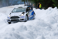 Henning Solberg and Ilka Minor, Ford Fiesta WRC