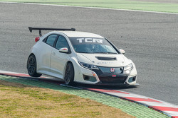 Gianni Morbidelli teste la TCR Honda