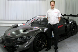 Oliver Turvey with the Honda Super GT entry