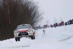 Mads Ostberg e Jonas Andersson, Citroën DS3 WRC, a Citroën Total de Abu Dhabi World Rally Team