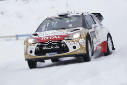 Kris Meeke and Paul Nagle, Citroen DS3 WRC, Citroen Total Abu Dhabi World Rally Team