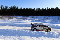 Mads Ostberg and Jonas Andersson, Citroen DS3 WRC, Citroen Total Abu Dhabi World Rally Team